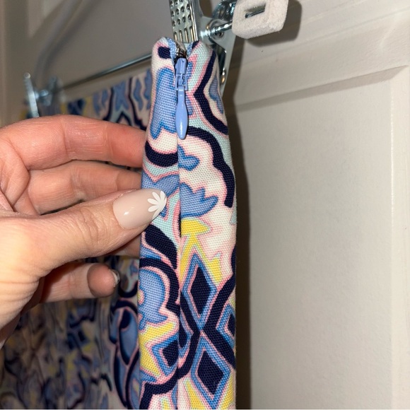 Talbots Roxbury Medallion Canvas A-Line Side Zip Skirt - Size 6 - Picture 4 of 5